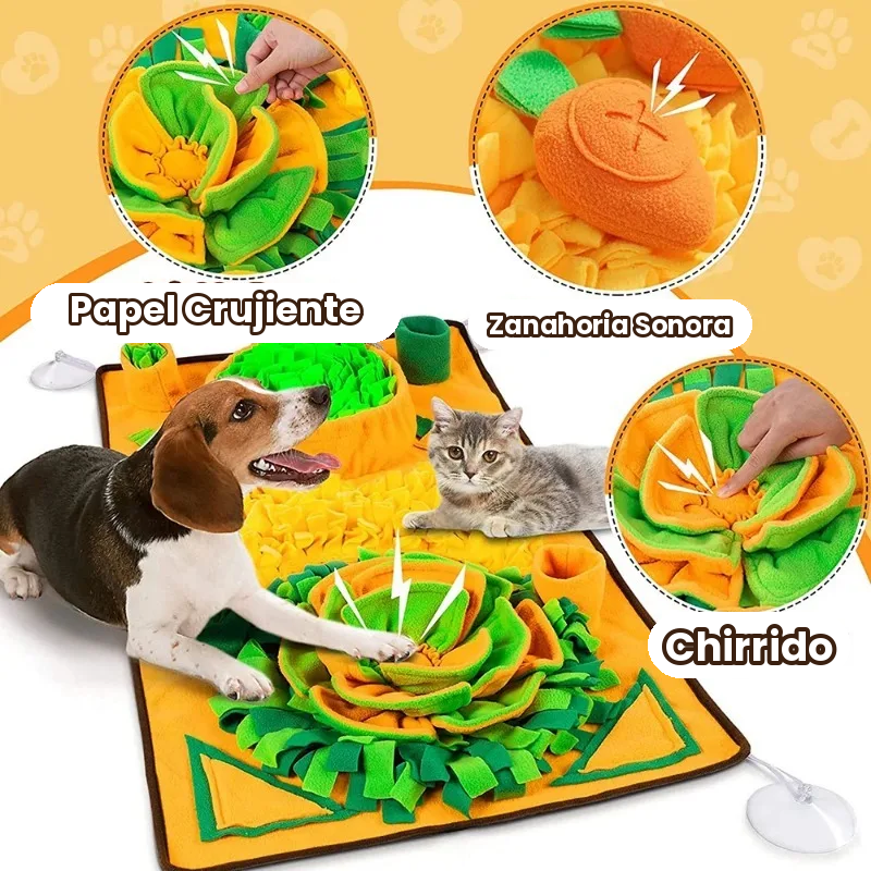 ZentivaPet-Alfombrilla Olfativa para Mascotas